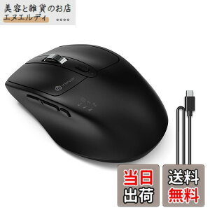 �y���������ziClever ���C�����X�}�E�X �����}�E�X bluetooth �}�E�X ���� Type-C�[�d�� �}�E�X �É� �f���A�����[�h �}���`�y�A�����O 3��ڑ��\ 4�i�KDPI 800/1200/1600/2400 7���{�^�� Bluetooth3.0/5.0/2.4G