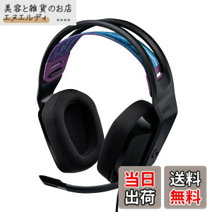 �y���������zLogicool G �Q�[�~���O�w�b�h�Z�b�g G335 �Q�[�~���O �w�b�h�Z�b�g G335BK �y�� 222g 3.5mm �L�� ���̉��� �X�e���I 2.1ch �t���b�v�~���[�g �}�C�N�t�� PS5 PS4 PC Switch 2 Xbox �X�}�z �Ή� �w�b