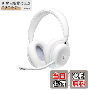 �y���������zLogicool G(���W�N�[�� G) �Q�[�~���O�w�b�h�Z�b�g G735 Bluetooth LIGHTSPEED ���C�����X 3.5mm�W���b�N 3��ނ̐ڑ��Ή� LIGHTSYNC RGB ���E�� BLUE VO!CE �}�C�N 273g �y�� PC �z���C�g G735WL �I�[��
