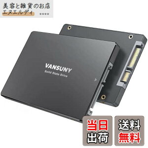 �y���������zVansuny ����SSD 512GB SATA III SSD 2.5 �C���`�����\���b�h �X�e�[�g �h���C�u ���x�� 3D NAND �t���b�V�� �ő� 550MB/�b�� PC ���b�v�g�b�v�p�n�[�h �h���C�u