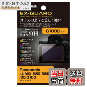 �y���������z�n�N�o HAKUBA EX-GUARD �t���ی�t�B���� Panasonic LUMIX S52 / S52X / S5 / G100 ��p EXGF-PAS5M2 �t���K�[�h ��ʕی� ���d�x9H ���h�~ 4977187347982