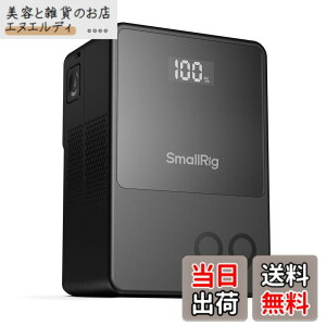 �y���������zSmallRig VB99 �~�j V �}�E���g �o�b�e���[ 6700mAh(99Wh/14.8V) 100W PD USB-C�}���[�d OLED �X�N���[�� DC�|�[�g��� D-TAP USB-A BP�C���^�[�t�F�[�X �J�����Ή� �r�f�I�J�����Ή� ���j�^�[�p �X