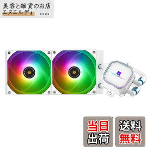 �y���������zThermalright Frozen Prism 240 White ARGB �t�� CPU ���N�[���[ 120 mm ARGB PWM �t�@���A240 �����d�l�A�R���s���[�^�[���N�[���[ AMD/AM4/AM5,INTEL 1700/1150/1151/1200/2011 �̂��߂�