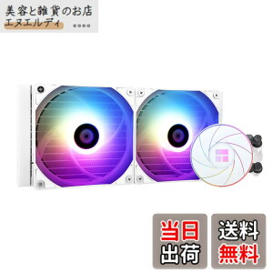 �y���������zThermalright AQUA ELITE 240 WHITE ARGB ����CPU�N�[���[�A240��p��T�C�Y�A120mm PWM�t�@��x2�AS-FDB�x�A�����O�AAMD/AM4/AM5�AINTEL LGA1150/1151/1155/1156/1200/20XX/ �p ARGB�I�[���C������ 1700