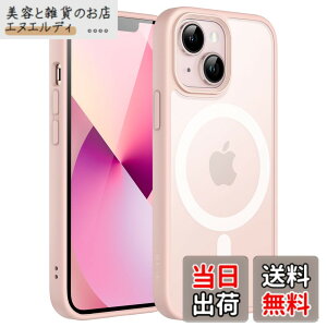 �y���������zJETech iPhone 13 mini 5.4�C���`�p �}�O�l�b�g �P�[�X MagSafe�ɑΉ� �������̃}�b�g�w�� ���^ �ϏՌ� �J�o�[ (�`���[�N�s���N)