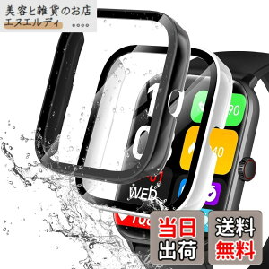 �y���������zredmi watch6 �P�[�X �F�F�u���b�N+�z���C�g�A�T�C�Y�FVialove KW105-G01(�u���b�N+�z���C�g)