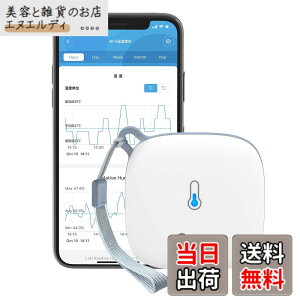 �y���������zGovee WiFi ���x�v ���x�v �����x ���C�����X �f�W�^�������x�v �X�}�z�ŉ����x�Ǘ� �A���[�g�ʒm�@�\�t��(�ʒm���Ȃ�) �f�[�^�̕ۑ��ƃG�N�X�|�[�g �C���e���A �����΍� �Ԃ���