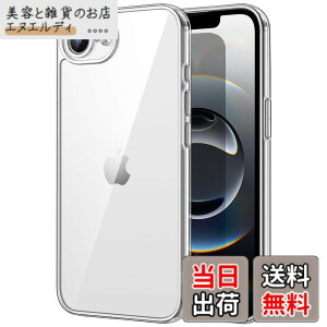�y���������zJETech iPhone 17e (2026) / iPhone 16e�p �P�[�X ���΂݂Ȃ� �Ռ��z�� �o���p�[�J�o�[ �����h�~ �N���A�o�b�N 6.1�C���`�f�B�X�v���C �F�F�N���A