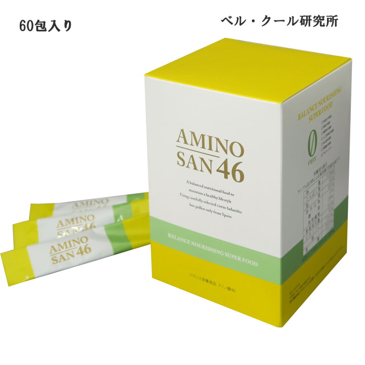 楽天市場】アミノ酸46 ポーレン含有食品 180g（3g×60包）(送料無料 