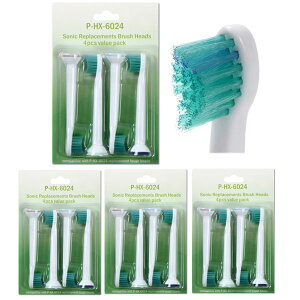 �t�B���b�v�X �\�j�b�P�A�[ HX6024 �݊� �ւ��u���V 4�{�Z�b�g �d�����u���V�p philips ���� �yF-GM�z�y4�Z�b�g���v16�{�z (�䂤�p�P�b�g��������) (ss202312)