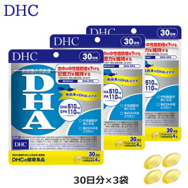 (3袋セット)DHC DHA（30日分） サプリメント(ゆうパケット送料無料)