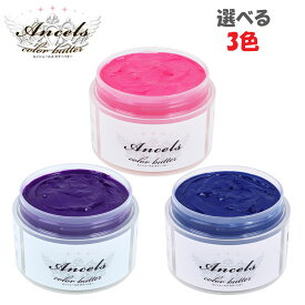 エンシェールズ カラーバター 200g 新色 選べる3色 ヘアカラー トリートメント メーカー公認 正規販売店 ヘアマニキュア ヘアケア クリップジョイント マニキュア インナーカラー ダメージヘア ブリーチヘアー（NEWカラー） (送料無料) (asr)