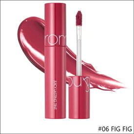 【ネコポス】【全8色】rom&nd ジューシー ラスティング ティント 5.5g [ロムアンド Juicy Lasting Tint リップスティック 潤い うるおい 果汁 凹凸 なめらか ボリューム メール便 韓国コスメ 並行輸入品 メール便]【東京都から発送】