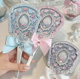 送料無料　Flower knows フラワーノーズ シェルズジュエルコレクション ハンドミラー
