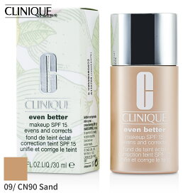 クリニーク リキッドファンデーション Clinique イーブン ベター メークアップ SPF15 (乾燥 混合肌, 混合 脂性肌) - No. 09/ CN90 サンド 30ml メイクアップ フェイス カバー力 母の日 プレゼント ギフト 2024 人気 ブランド コスメ