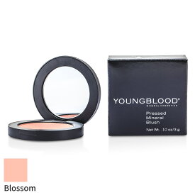 ヤングブラッド チーク Youngblood プレストミネラルブラッシュ - Blossom 3g メイクアップ フェイス 母の日 プレゼント ギフト 2024 人気 ブランド コスメ