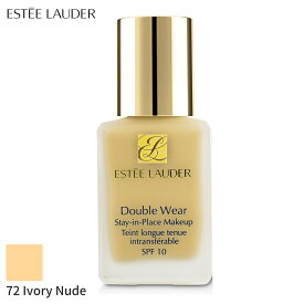 エスティローダー リキッドファンデーション Estee Lauder ダブル ウェア ステイ イン プレイス メークアップ SPF 10- No. 72 アイボリー ヌード 30ml メイクアップ フェイス カバー力 母の日 プレゼント ギフト 2024 人気 ブランド コスメ