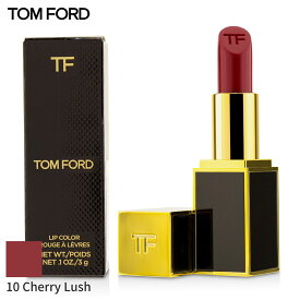 トムフォード リップカラー（唇用） Tom Ford 口紅 リップカラー - # 10 Cherry Lush 3g メイクアップ リップ 落ちにくい 母の日 プレゼント ギフト 2024 人気 ブランド コスメ