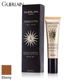 ゲラン リキッドファンデーション Guerlain テラコッタジョリティントビューティファイングファンデーション SPF 20 - # Ebony 30ml メイクアップ フェイス カバー力 母の日 プレゼント ギフト 2024 人気 ブランド コスメ