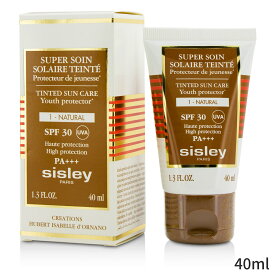 シスレー 日焼け止め Sisley スーパー ソイン ソレア ティンテッド ユース プロテクター SPF 30 UVA PA+++ - #1 Natural 40ml レディース スキンケア 女性用 基礎化粧品 UVケア 母の日 プレゼント ギフト 2024 人気 ブランド コスメ