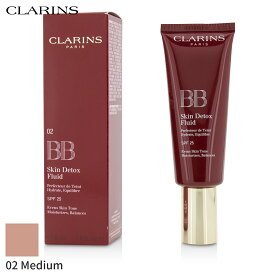 クラランス BBクリーム Clarins BB スキンフルイド SPF25 - #02 Medium 45ml メイクアップ フェイス ホワイトデー お返し 母の日 プレゼント ギフト 2024 人気 ブランド コスメ