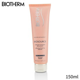 ビオテルム クレンジングクリーム Biotherm バイオソース ソフトニング フォームミング クレンザー - For ドライ スキン 150ml レディース スキンケア 女性用 基礎化粧品 フェイス 母の日 プレゼント ギフト 2024 人気 ブランド コスメ