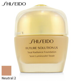 資生堂 リキッドファンデーション Shiseido フューチャー ソリューション LX トータル ラディアンス ファンデーション SPF15 - # Neutral 2 30ml メイクアップ フェイス カバー力 母の日 プレゼント ギフト 2024 人気 ブランド コスメ