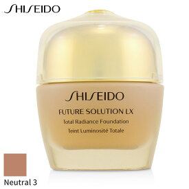 資生堂 リキッドファンデーション Shiseido フューチャー ソリューション LX トータル ラディアンス ファンデーション SPF15 - # Neutral 3 30ml メイクアップ フェイス カバー力 母の日 プレゼント ギフト 2024 人気 ブランド コスメ