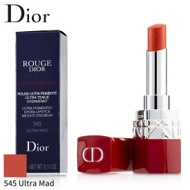 クリスチャンディオール リップスティック Christian Dior 口紅 ルージュ ディオール ウルトラ - # 545 Ultra Mad 3.2g メイクアップ リップ 落ちにくい 母の日 プレゼント ギフト 2024 人気 ブランド コスメ