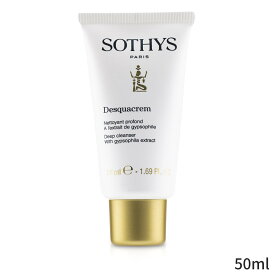 ソティス クレンジングクリーム Sothys デスクアクレム ディープ クレンザー With シュッコンカスミソウ エキストラクト 50ml レディース スキンケア 女性用 基礎化粧品 フェイス 母の日 プレゼント ギフト 2024 人気 ブランド コスメ