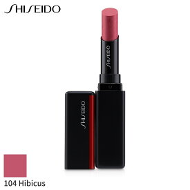 資生堂 リップスティック Shiseido 口紅 カラージェル リップバーム - # 104 Hibicus (Sheer Warm Pink) 2g メイクアップ リップ 落ちにくい 母の日 プレゼント ギフト 2024 人気 ブランド コスメ