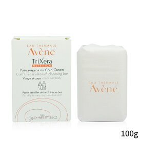 アベンヌ クレンジングクリーム Avene トライゼラ ニュートリション コールド クリーム ウルトラ-リッチ フェース & ボディー クレンジング バー - For Dry to Very Sensitive Skin 100g レディース スキンケア 女性用 基礎化粧品 フェイス 母の日 プレゼント ギフト