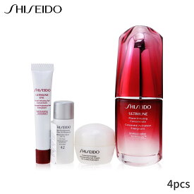資生堂 セット＆コフレ Shiseido ギフトセット アルティミューン ハイドレーティング グロウセット パワーインフュージング コンセントレート 30ml + モイスチャライジング ジェルクリーム 10ml アイ 5ml SPF42 サンスクリーン 7ml