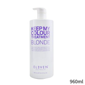 イレブンオーストラリア トリートメント Eleven Australia Keep My Colour Treatment Blonde 960ml ヘアケア 母の日 プレゼント ギフト 2024 人気 ブランド コスメ