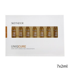 SKEYNDOR 美容液 Uniqcure Dark-Spot Correcting Concentrate (For Skin With Moderate Dark Spots, & Yellowish Skin) 7x2ml レディース スキンケア 女性用 基礎化粧品 フェイス 母の日 プレゼント ギフト 2024 人気 ブランド コスメ