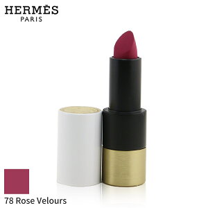 GX bvXeBbN Hermes g Rouge Matte Lipstick - # 78 Rose Velours (Mat) 3.5g CNAbv bv ɂ ̓ v[g Mtg 2024 lC uh RX