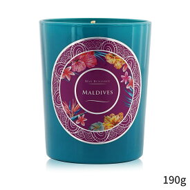 マックスベンジャミン キャンドル Max Benjamin フレグランスキャンドル おしゃれ 可愛い Ocean Islands Candle - Maldives 190g ホームフレグランス 母の日 プレゼント ギフト 2024 人気 ブランド コスメ