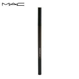 MAC アイブロウ マック スタイラー - # ジェニュイン オーベルジン (ディープ リッチ ブラック ブラウン) 0.09g メイクアップ アイ 母の日 プレゼント ギフト 2024 人気 ブランド コスメ