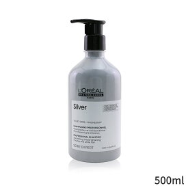 ロレアル シャンプー L'Oreal Professionnel Serie Expert - Silver Violet Dyes + Magnesium Neutralising and Brightening Shampoo (For Grey White Hair) 500ml ヘアケア 母の日 プレゼント ギフト 2024 人気 ブランド コスメ