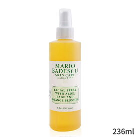 マリオバデスク 化粧水・ミスト Mario Badescu アロエ、セージ、オレンジ ブロッサムのフェイシャル スプレー 236ml レディース スキンケア 女性用 基礎化粧品 フェイス 母の日 プレゼント ギフト 2024 人気 ブランド コスメ