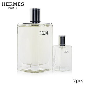 エルメス セット コフレ Hermes ギフトセット H24 Coffret: Eau De Toilette Spray 100ml/3.3oz + 12.5ml/0.42oz 2pcs メンズ 男性用 お試し フレグランスセット おしゃれ 父の日 プレゼント ギフト 2024 人気 ブランド コスメ