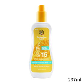 オーストラリアンゴールド 日焼け止め Australian Gold スプレー ジェル サンスクリーン SPF 15 (アルティメット ハイドレーション) 237ml レディース スキンケア 女性用 基礎化粧品 UVケア ホワイトデー お返し 母の日 プレゼント ギフト 2024 人気 ブランド コスメ