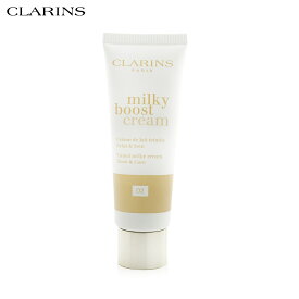 クラランス BBクリーム Clarins ミルキーブーストクリーム - # 02 45ml メイクアップ フェイス ホワイトデー お返し 母の日 プレゼント ギフト 2024 人気 ブランド コスメ