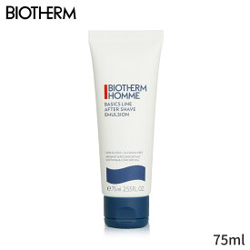 ビオテルム アフターシェービング Biotherm Homme Basic Line After Shave Emulsion 75ml メンズ スキンケア 男性用 基礎化粧品 シェービング 父の日 プレゼント ギフト 2024 人気 ブランド コスメ