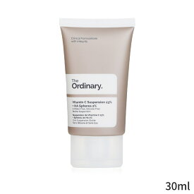 ジオーディナリー 保湿・トリートメント The Ordinary Vitamin C Suspension 23% + HA Spheres 2% 30ml レディース スキンケア 女性用 基礎化粧品 フェイス 母の日 プレゼント ギフト 2024 人気 ブランド コスメ