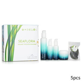 シーフローラ トラベルセット Seaflora ギフトセット Organic Thalasso Skincare Set: 5pcs レディース スキンケア 女性用 基礎化粧品 スキンケアセット おしゃれ 誕生日プレゼント ギフト 人気 ブランド コスメ
