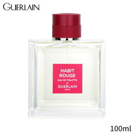 ゲラン 香水 Guerlain Habit Rouge Eau De Toilette Spray 100ml メンズ 男性用 フレグランス 父の日 プレゼント ギフト 2024 人気 ブランド コスメ