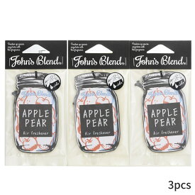 ジョンズブレンド ディフューザー John's Blend 可愛い おしゃれ Air Freshener - Apple Pear 3pcs ホームフレグランス 誕生日プレゼント ギフト 人気 ブランド コスメ