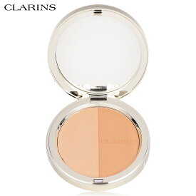 クラランス ブロンザー＆ハイライター Clarins フェイスカラー Ever Bronze Compact Powder - # 01 Light 10g メイクアップ フェイス 母の日 プレゼント ギフト 2024 人気 ブランド コスメ