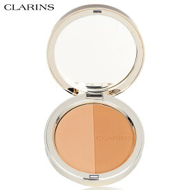 クラランス ブロンザー＆ハイライター Clarins フェイスカラー Ever Bronze Compact Powder - # 02 Medium 10g メイクアップ フェイス 母の日 プレゼント ギフト 2024 人気 ブランド コスメ